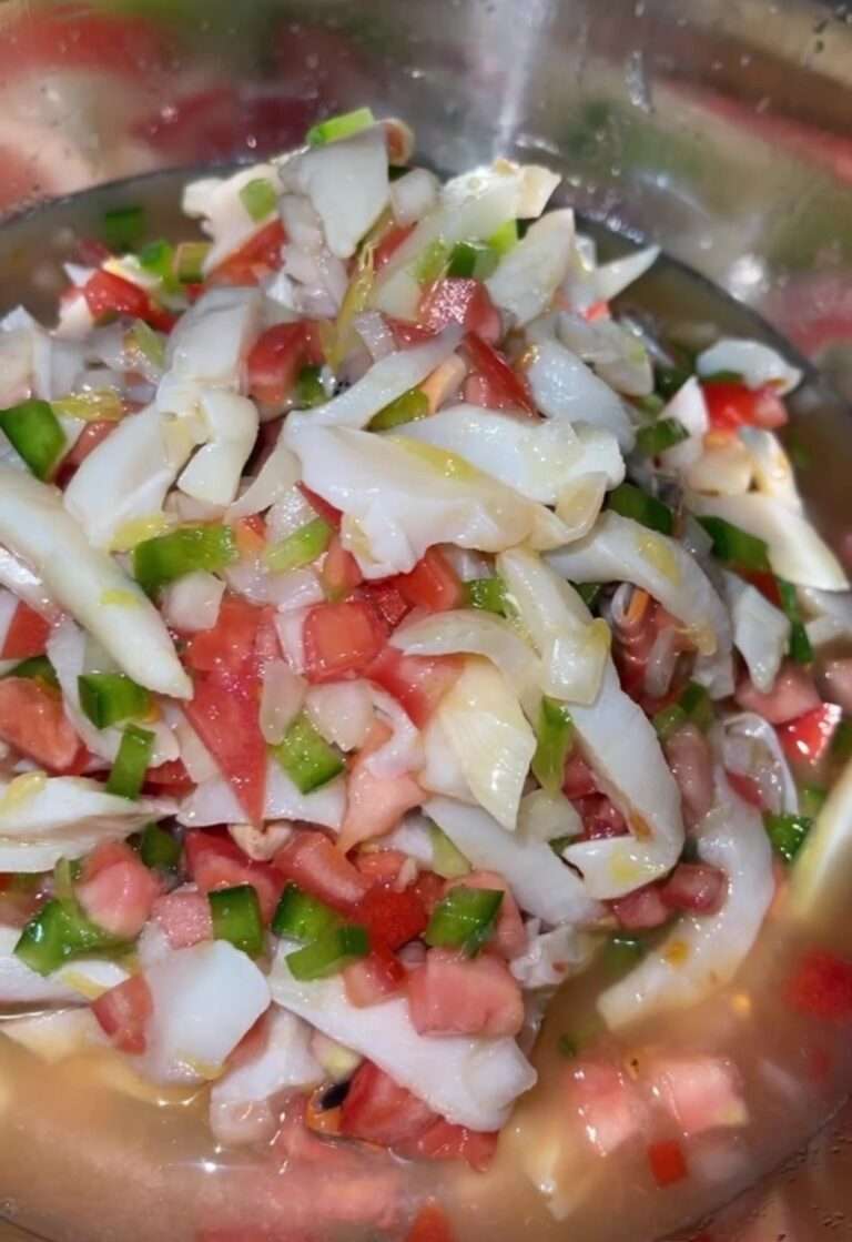 The Perfect Bahamian Conch Salad Recipe Caribbean Soul Food