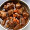 stewed oxtail