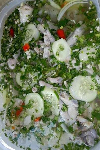 chicken foot souse