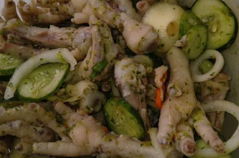 Trinidad Chicken Foot Souse