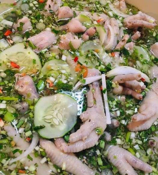 chicken foot souse