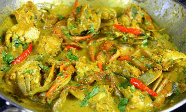 curry crab