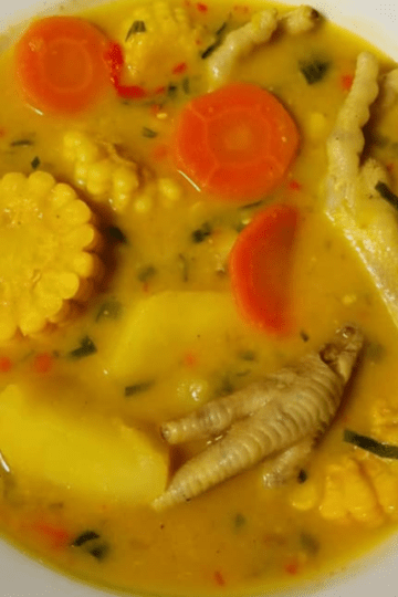 chicken foot soup