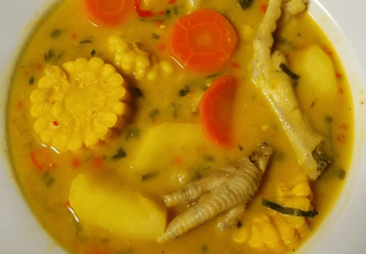 chicken foot soup