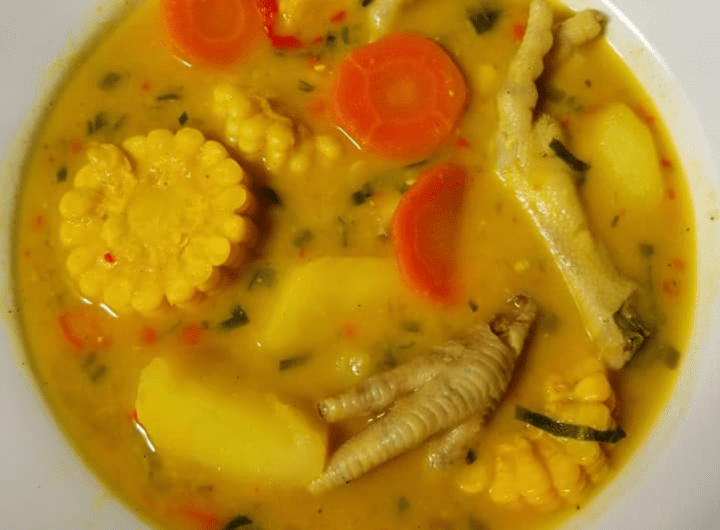 Caribbean Chicken Foot Soup Recipe