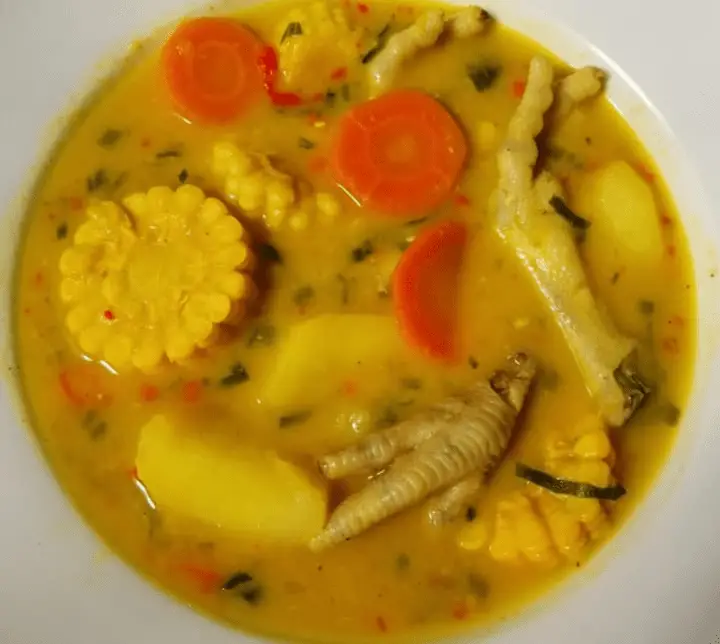 chicken foot soup