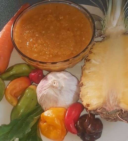 Caribbean Pineapple Pepper Sauce Recipe