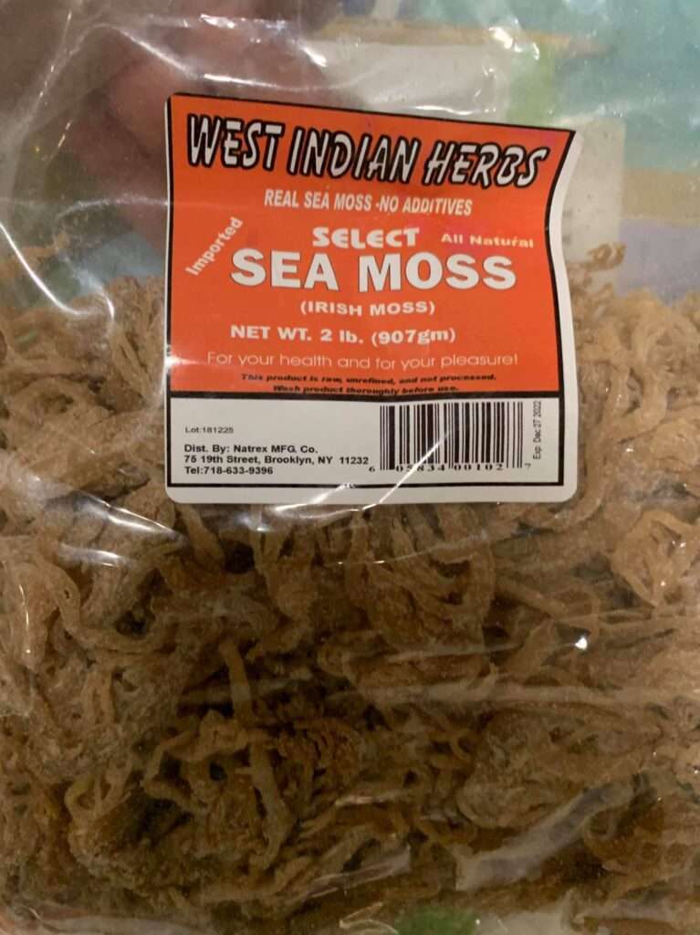 sea moss punch