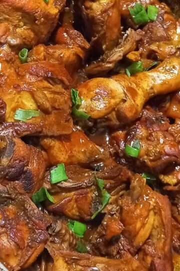 Trini stew chicken