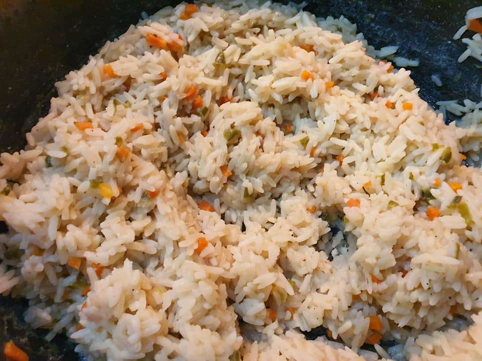 Calypso white rice recipe