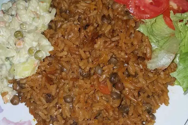 peas and rice