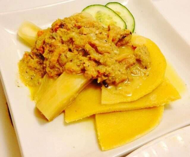 Jamaican Saltfish Run Down Recipe