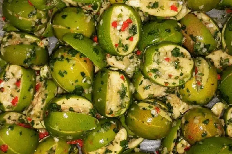 Tasty Trini Plum Chow Recipe