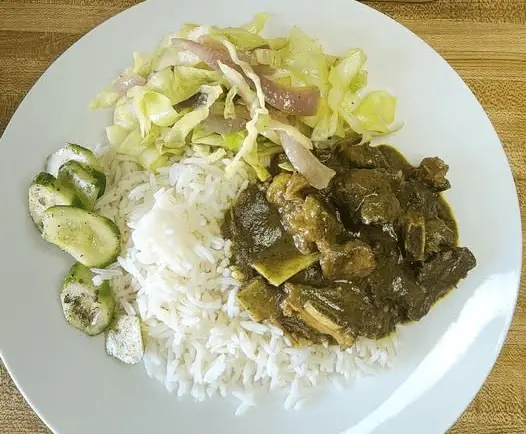 slow cooker curry goat