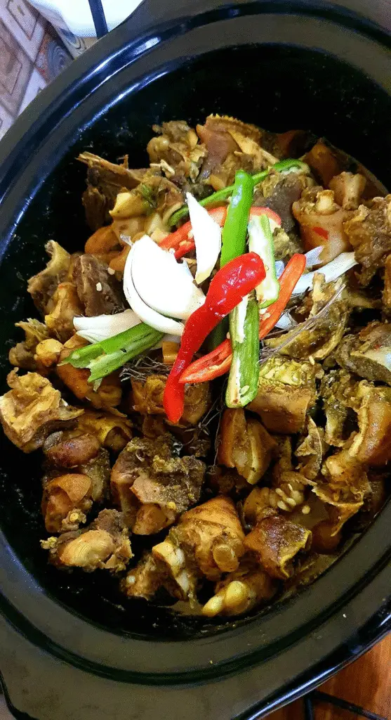 slow cooker curry goat