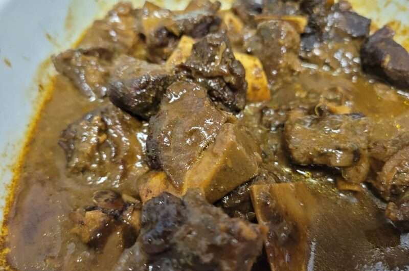 Caribbean Stew Goat Recipe