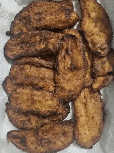 sada and fry plantain
