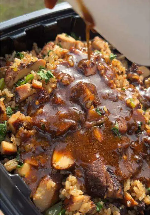 jerk chicken fried rice
