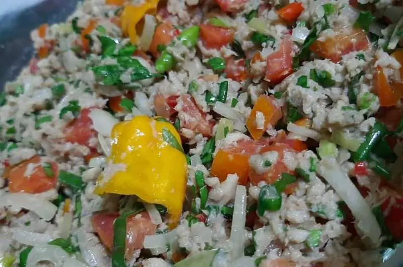 Easy Trinidad Sardine Choka