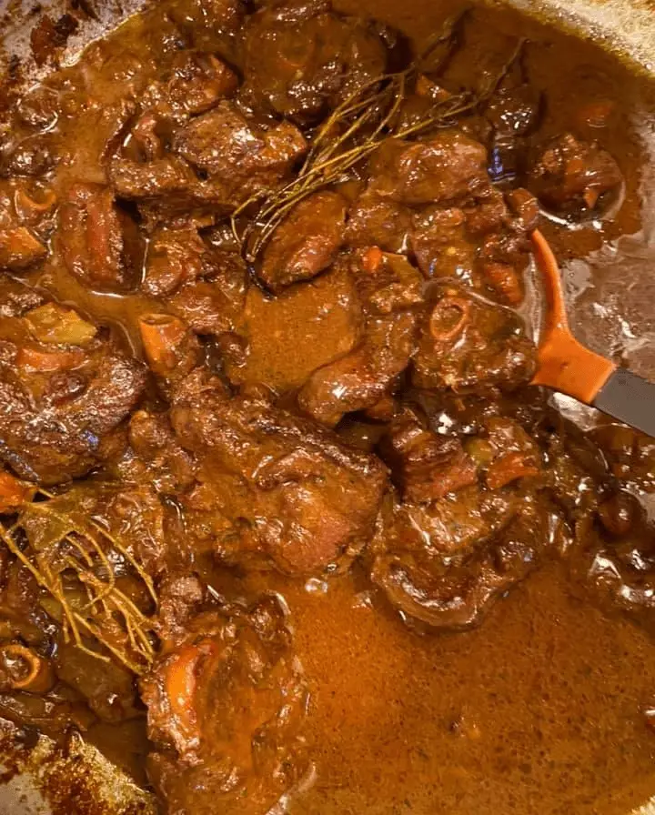 stew turkey wing